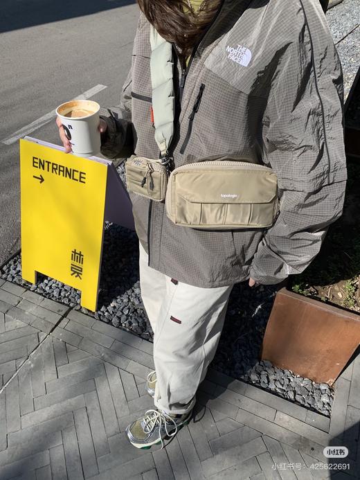 .三色！男女同款！Topologie  Utility宽版斜挎包 商品图1