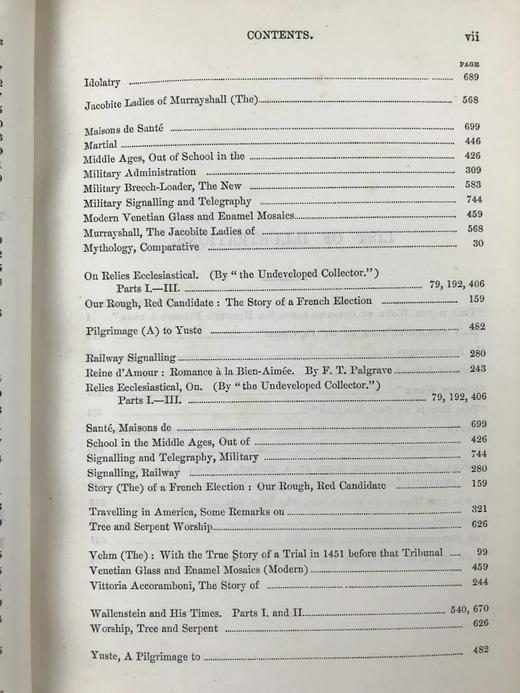1869年 康希尔杂志 12页精美版画插图 真皮精装大32开 商品图4