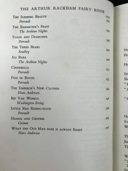 1933年 亚瑟·拉克姆童话集 数十幅精美插图 布面精装大32开 商品图5