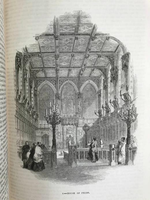 约19世纪后期 大英帝国风光图集（卷4） 百余幅精美版画插图 真皮精装16开 商品图14