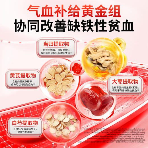 翠云堂当归黄芪铁片 10粒/板 商品图2