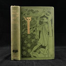 1895年 劳伦斯·豪斯曼《欢乐屋》 豪斯曼兄妹配多幅插图 漆布精装32开