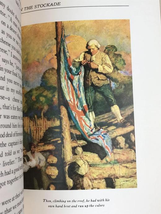 限量版！含藏书票 罗伯特・路易斯・史蒂文森《金银岛》 配插图 富兰克林图书馆豪华皮装本 商品图7