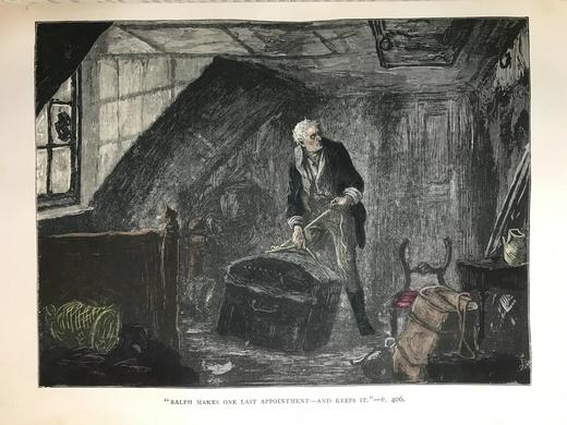 约19世纪后期 狄更斯《尼古拉斯·尼克贝/非商业旅人》 85幅插图（含套色版画） 皮装16开 商品图4