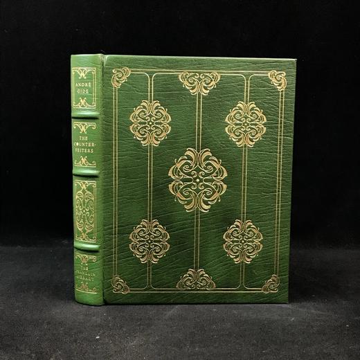 限量版！安德烈・纪德《伪币制造者》 配插图 富兰克林图书馆豪华皮装本 商品图0