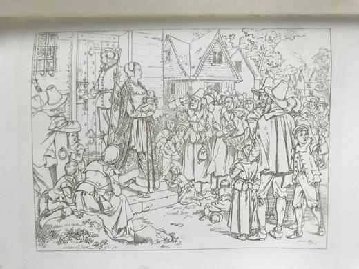 1892年 霍桑《红字》 12幅插图 布面精装32开 商品图5