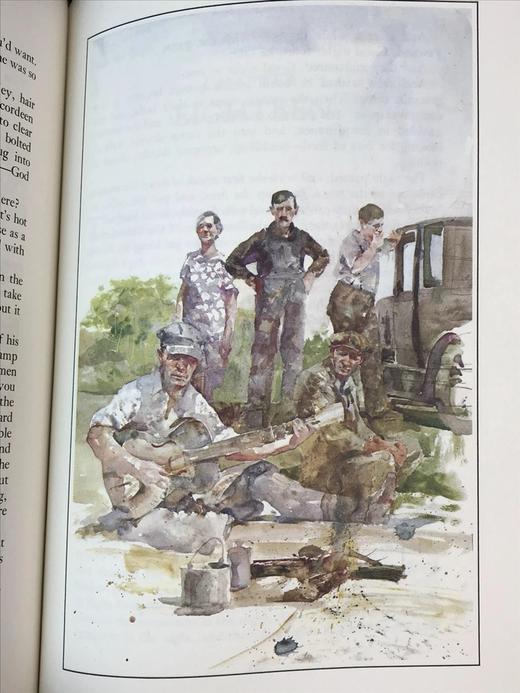 限量版！约翰・斯坦贝克《愤怒的葡萄》 配插图 富兰克林图书馆豪华皮装本 商品图10