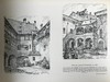 【德语】约20世纪中早期 欧洲城市建筑风光手稿画集 漆布精装大16开 商品缩略图7