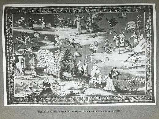 8开本 1909年 十七-十八世纪英国豪宅装饰与家具图集 约150幅插图 漆布精装 商品图8