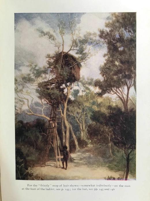 1910年 世界各地风物志含中国内容 24幅彩色插图 漆布精装32开 商品图6