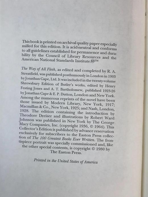 塞缪尔・巴特勒《众生之路》 配多幅精美插图 豪华皮装 商品图3