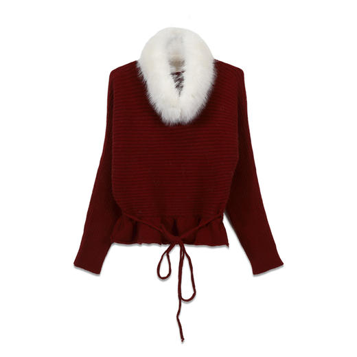 甜美温柔风毛毛毛衣-纪念日百货门店同款168899005 商品图4