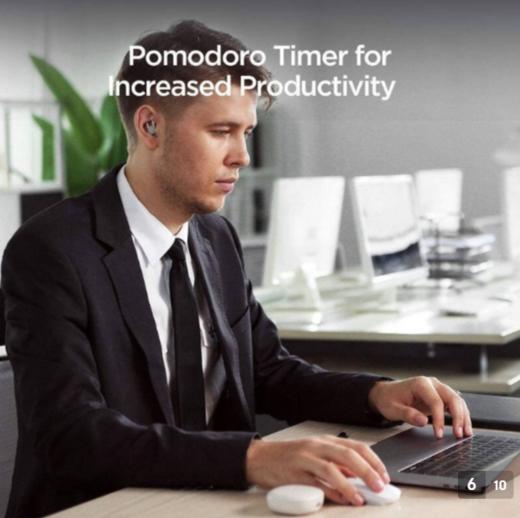 【非影音产品】华米 Zenbuds 智能睡眠耳机耳塞降噪 真无线入耳式闹钟 舒缓声音 超轻巧舒适专业睡眠 入耳式报警检测 商品图5