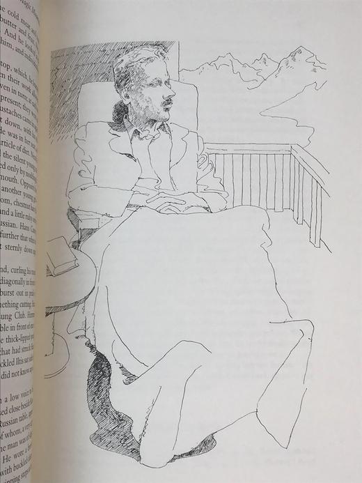 限量版！托马斯・曼《魔山》 配插图 富兰克林图书馆豪华皮装本 商品图7