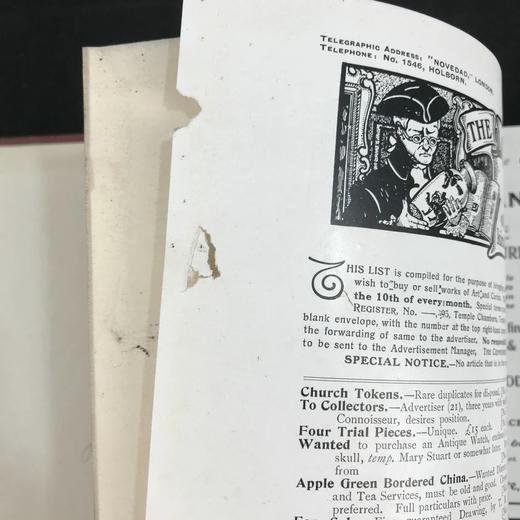 1907年 鉴赏家杂志 数百幅插图 漆布精装16开 商品图3