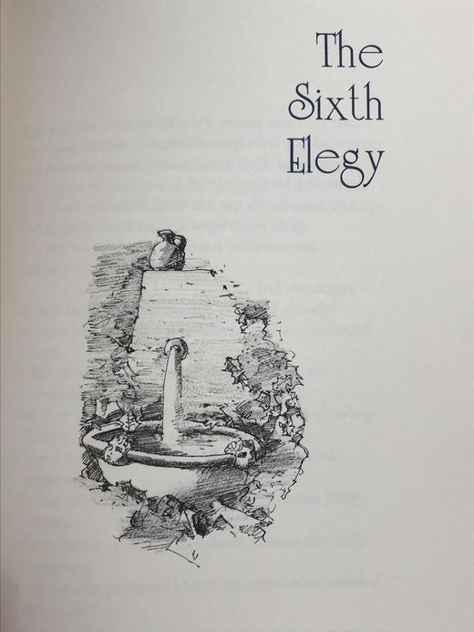 限量版！赖内・马利亚・里尔克《杜伊诺哀歌与致奥尔甫斯的十四行诗》 配插图 富兰克林图书馆豪华皮装本 商品图11