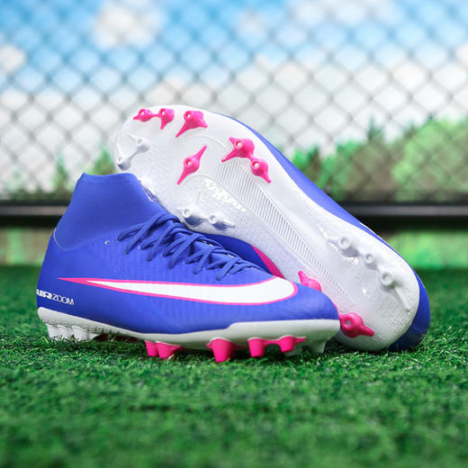 小李子NIKE耐克 刺客 16 中端AG短钉成人训练足球鞋男FQ8329-446 商品图3