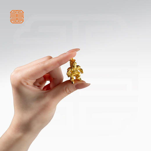 玺匠金铺《足金生肖机甲之马》足金9999 吊坠项链生日礼物 商品图5