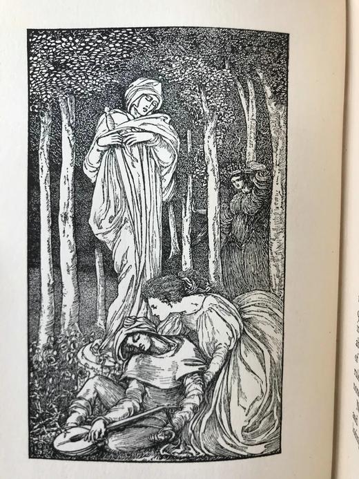 1895年 劳伦斯·豪斯曼《欢乐屋》 豪斯曼兄妹配多幅插图 漆布精装32开 商品图7