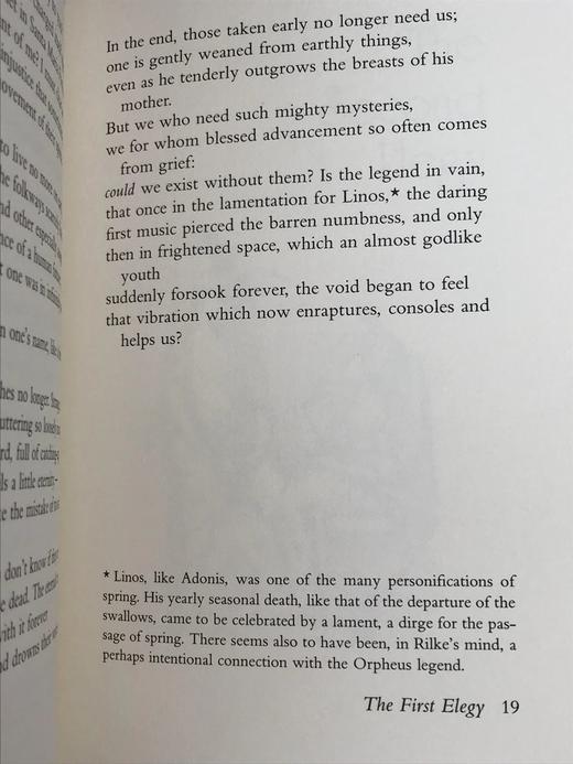 限量版！赖内・马利亚・里尔克《杜伊诺哀歌与致奥尔甫斯的十四行诗》 配插图 富兰克林图书馆豪华皮装本 商品图13