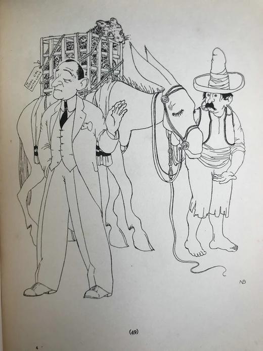 1929年 本特利《更多传记》 约25幅插图 布脊精装16开 商品图11