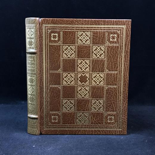 限量版！弗兰兹・卡夫卡《审判》 配插图 富兰克林图书馆豪华皮装本 商品图0