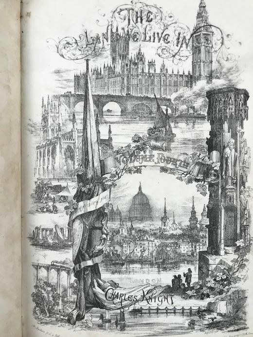 约19世纪后期 大英帝国风光图集（卷4） 百余幅精美版画插图 真皮精装16开 商品图3