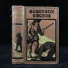 1899年 鲁宾逊漂流记 20幅版画插图 漆布精装大32开 商品缩略图0