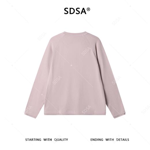 88177SDSA男士秋冬新款痞帅男装韩版简约纯色圆领长袖T恤百搭时尚上衣 商品图5