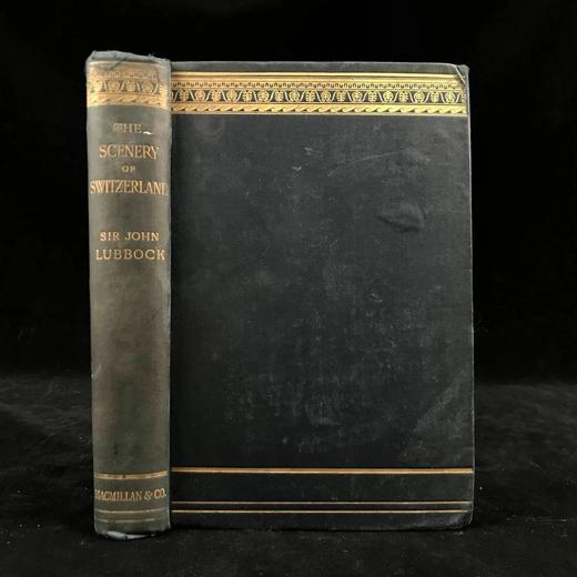 1896年 瑞士风景 154幅插图 漆布精装32开 商品图0