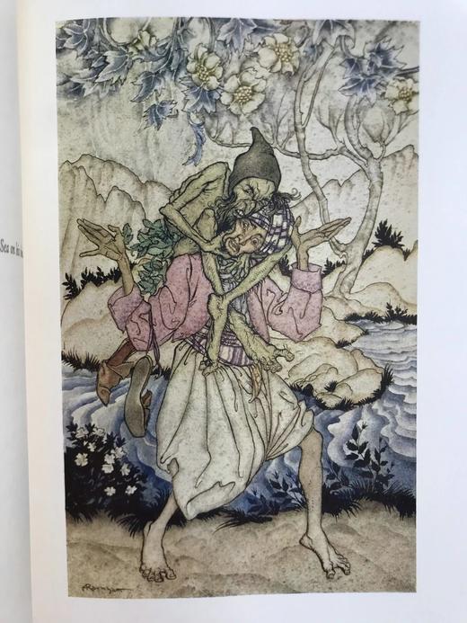 1933年 亚瑟·拉克姆童话集 数十幅精美插图 布面精装大32开 商品图12