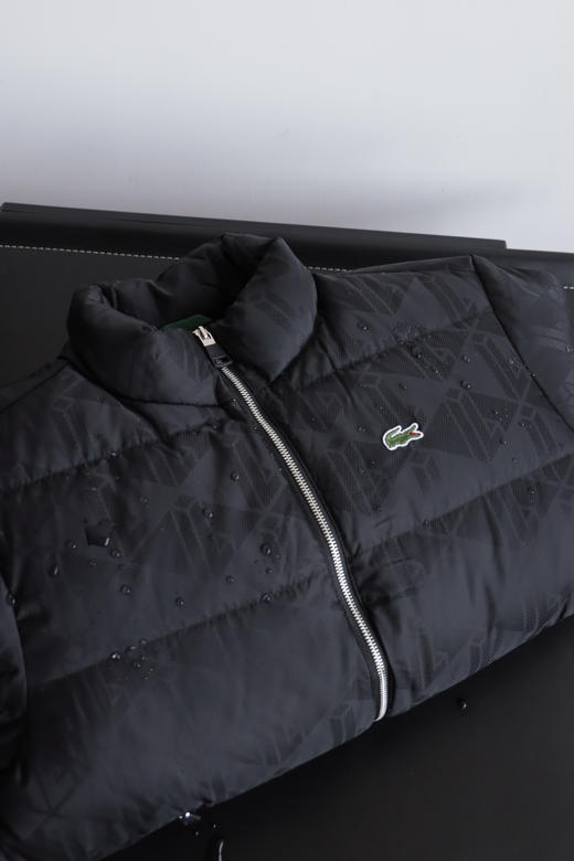 L.A.C 法西小渔 冬季菱格暗纹立领厚羽绒服 YR202 商品图4