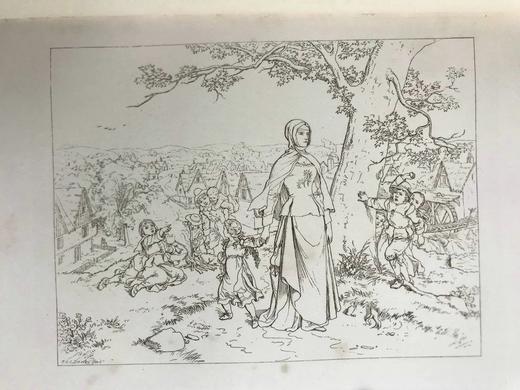 1892年 霍桑《红字》 12幅插图 布面精装32开 商品图7