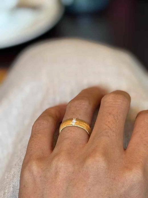 【官价7-8折】meini佛罗伦萨高级定制工坊-【皇家锦缎系列】 戒指 耳钉 项链 黄金 天然钻石 商品图1