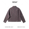 25207SDSA男士秋冬新款痞帅男装设计师明线拉链口袋设计翻领夹克外套 商品缩略图5