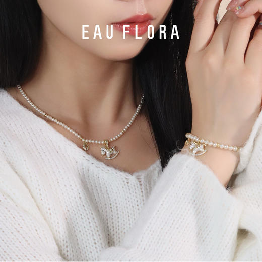 【马上有钱】小马项链 商品图2