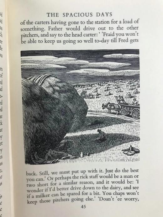 1934年 斯特里特《农夫的荣耀》 拉韦拉特木刻版画插图 精装32开 商品图8