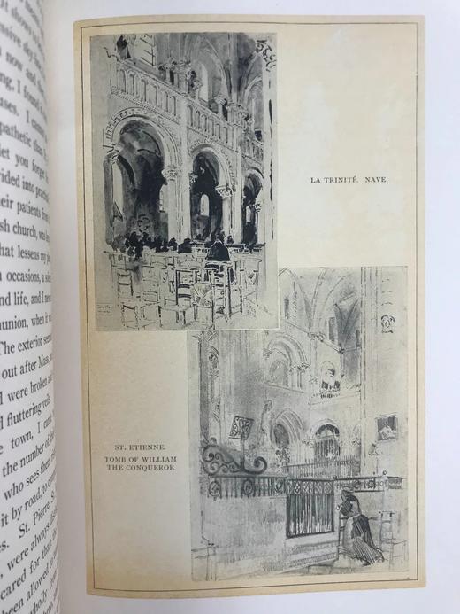 1909年 法国宗教建筑图集 183幅插图 漆布精装16开 商品图13