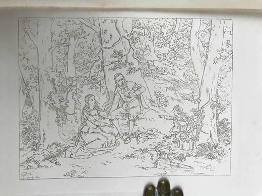 1892年 霍桑《红字》 12幅插图 布面精装32开 商品图13