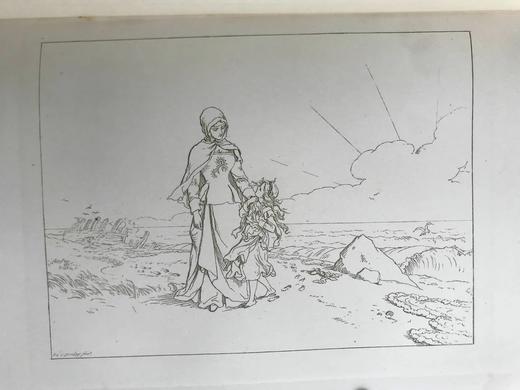 1892年 霍桑《红字》 12幅插图 布面精装32开 商品图12