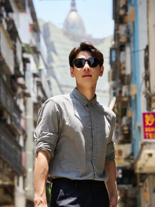 【家属的英雄气概】自带高级感男士磨毛衬衫！2026精梳长绒棉男士衬衫 商品图0