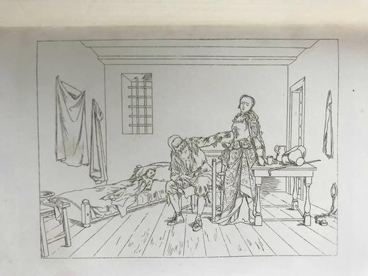 1892年 霍桑《红字》 12幅插图 布面精装32开 商品图6