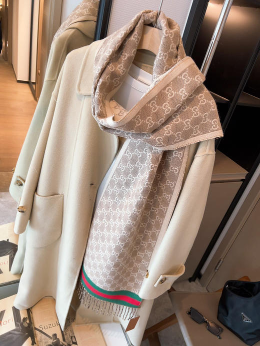 秋冬特惠💰150 古驰围巾 如此火爆!!就喜欢这种GG腔调！ 商品图4