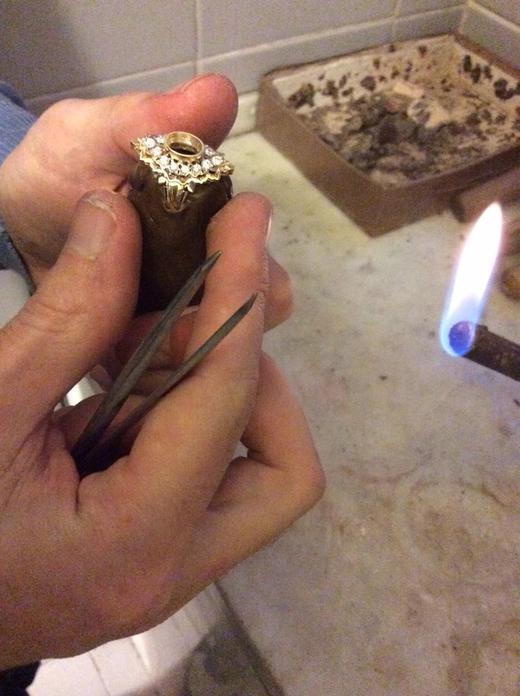 【官价7-8折】meini佛罗伦萨高级定制工坊-【皇家锦缎系列】 戒指 耳钉 项链 黄金 天然钻石 商品图7