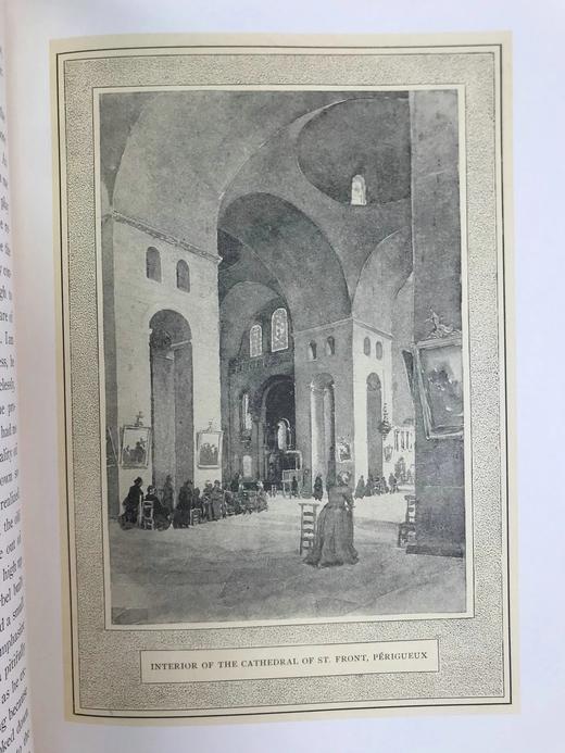 1909年 法国宗教建筑图集 183幅插图 漆布精装16开 商品图14