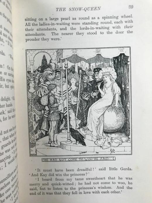 1897年 安德鲁·朗格《粉色童话书》 数十幅精美插图 漆布精装32开 商品图9