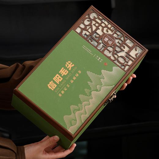 臻品【绿.大双瓷毛尖+1瓷杯】48元1套.整箱10套 商品图4