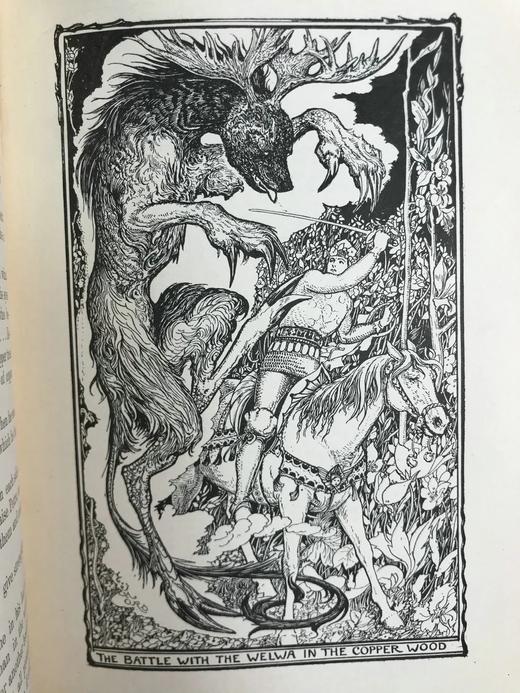 1902年 安德鲁·朗格《紫罗兰童话书》 多幅彩色与大量黑白插图 漆布精装32开 商品图8