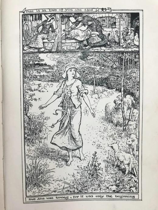 1906年 安德鲁·朗格《橙色童话书》 8幅彩色与大量黑白插图 漆布精装32开 商品图14