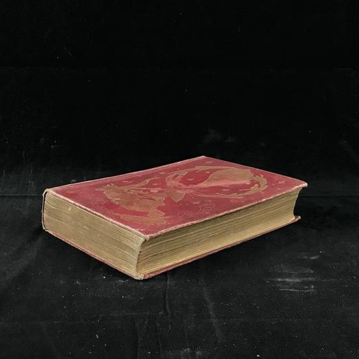 1909年 安德鲁·朗格《深红色童话书》 8幅彩色与大量黑白插图 漆布精装32开 商品图1